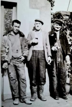 Bertie Brown, Danny Rutherford, Barney McCauley